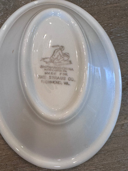 Small Shenango China oval dish