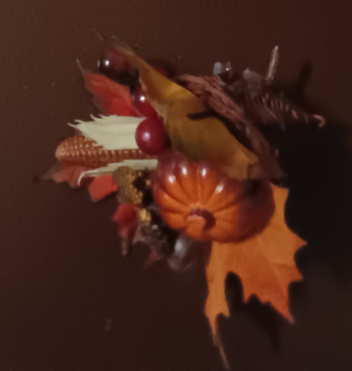 Sweet Miniature  Fall Cornucopia