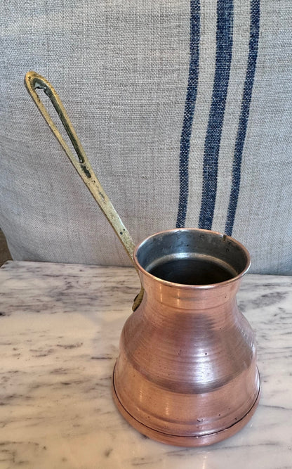 Vintage Copper & brass Cezve/ibrik