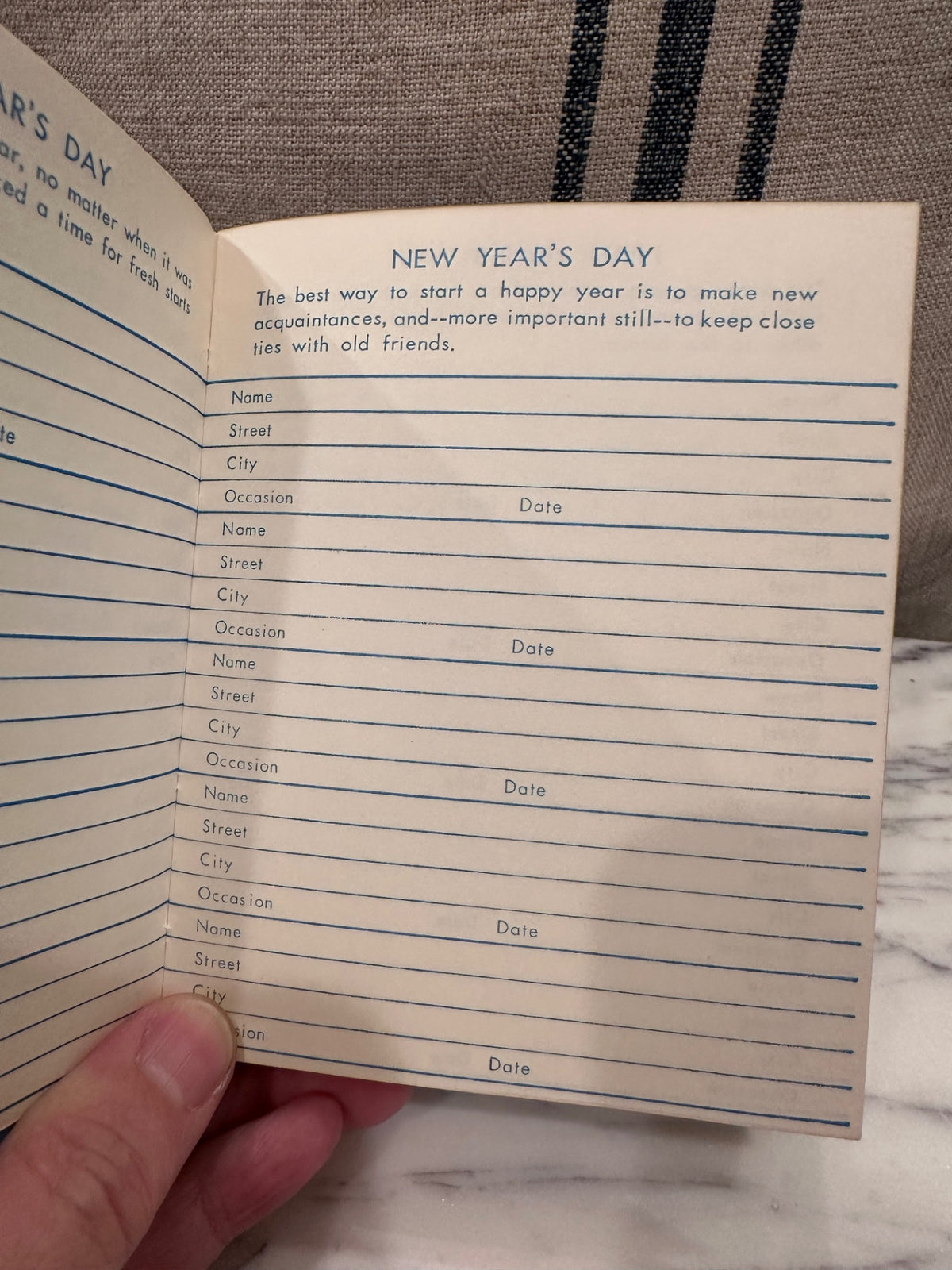 Holly Hobbie days to remember calendar book