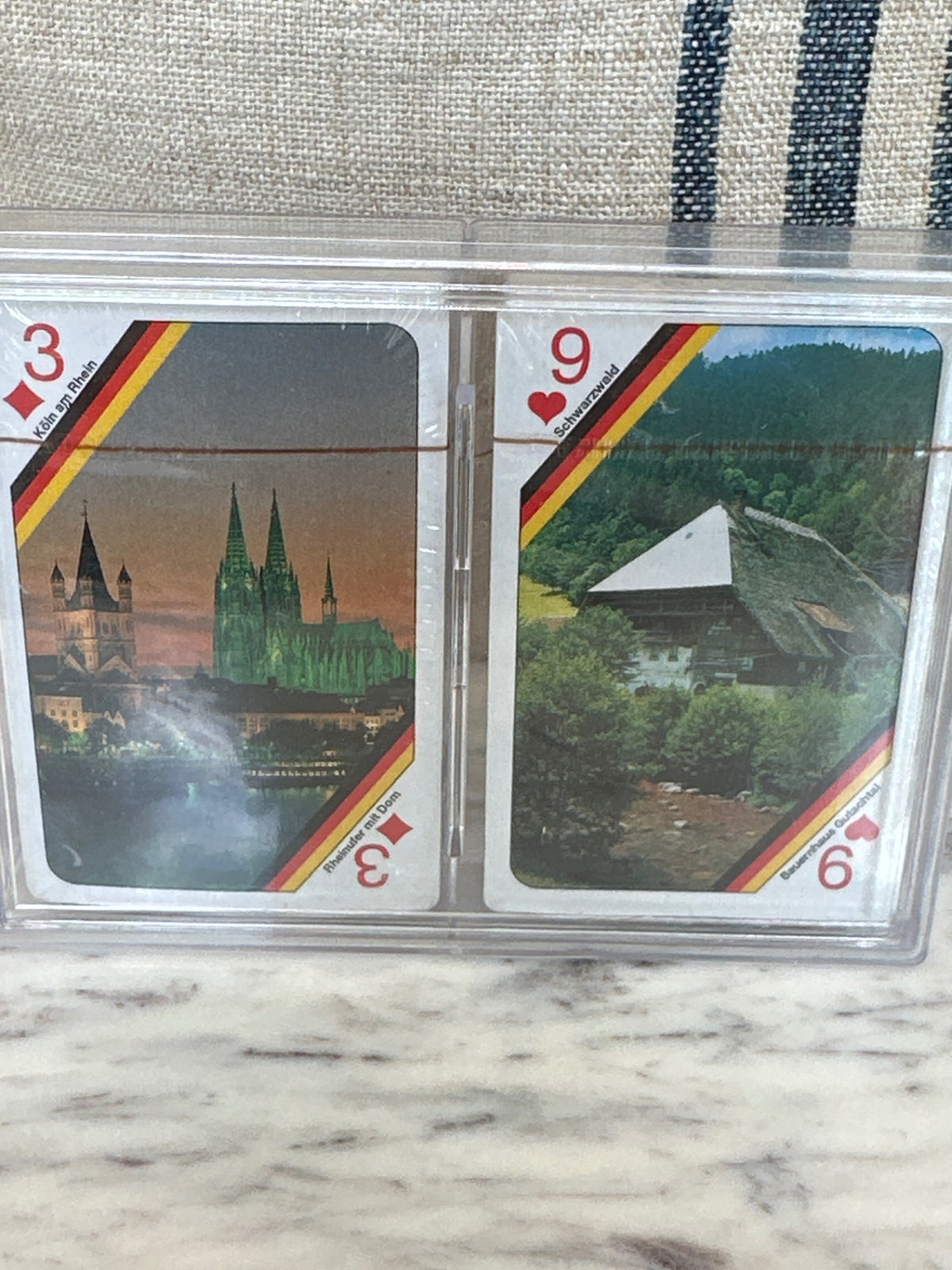 Germany playing cards double deck/new