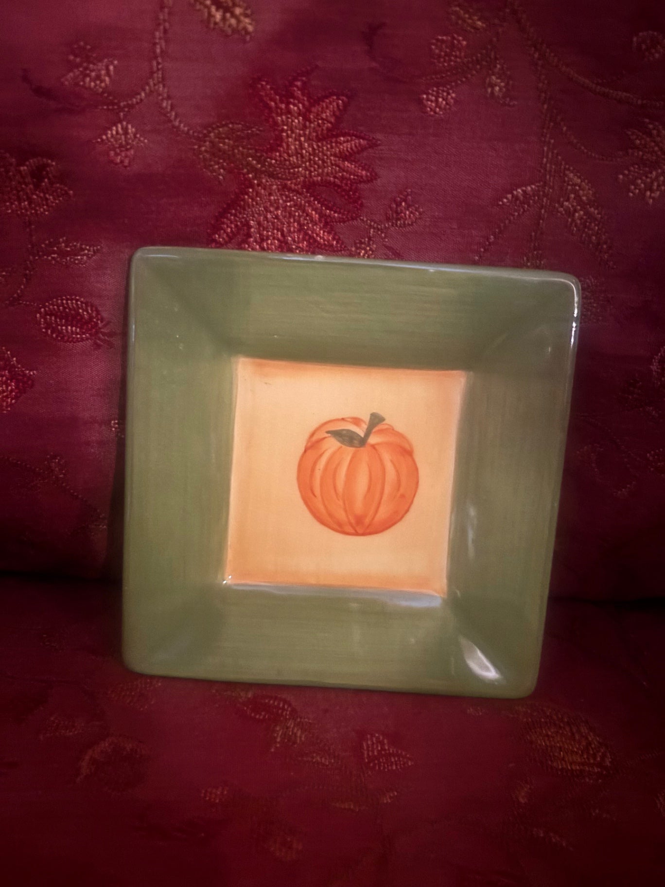 Small Pumpkin Plate