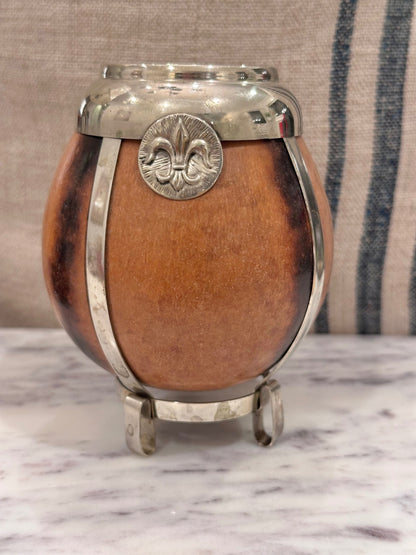 Vintage Yerba Mate Gourd