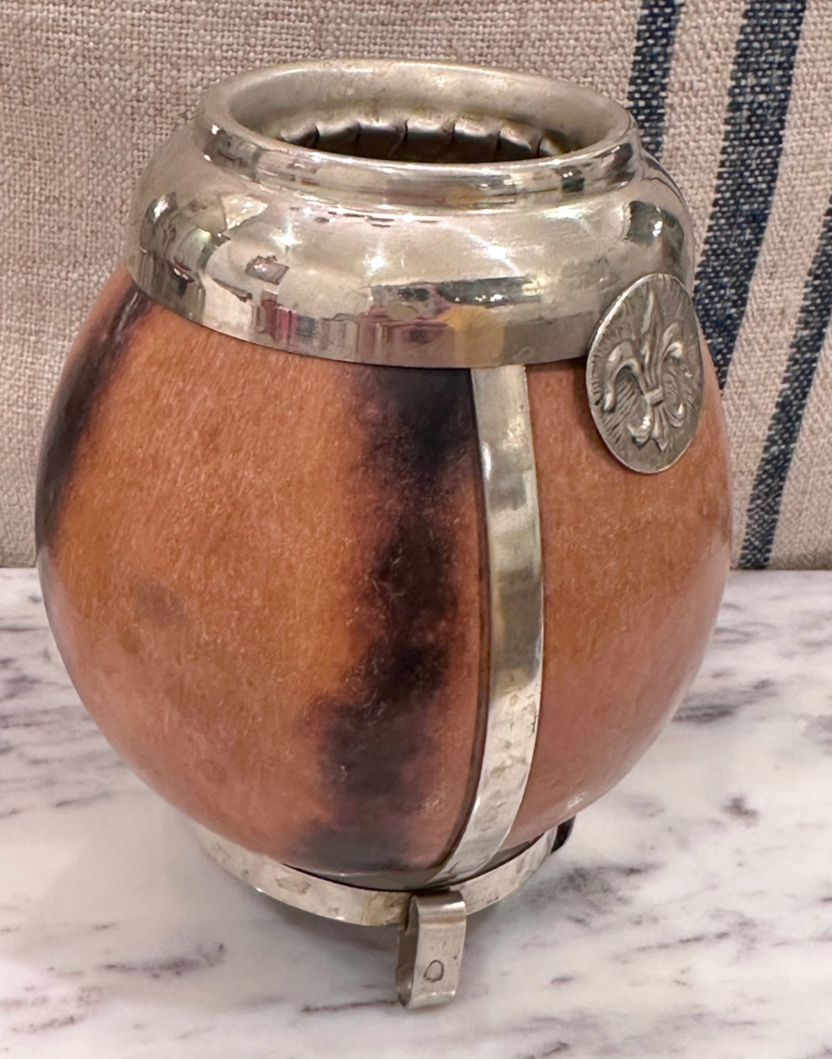 Vintage Yerba Mate Gourd