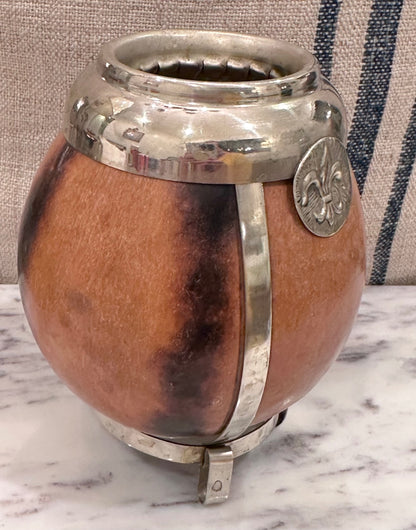 Vintage Yerba Mate Gourd