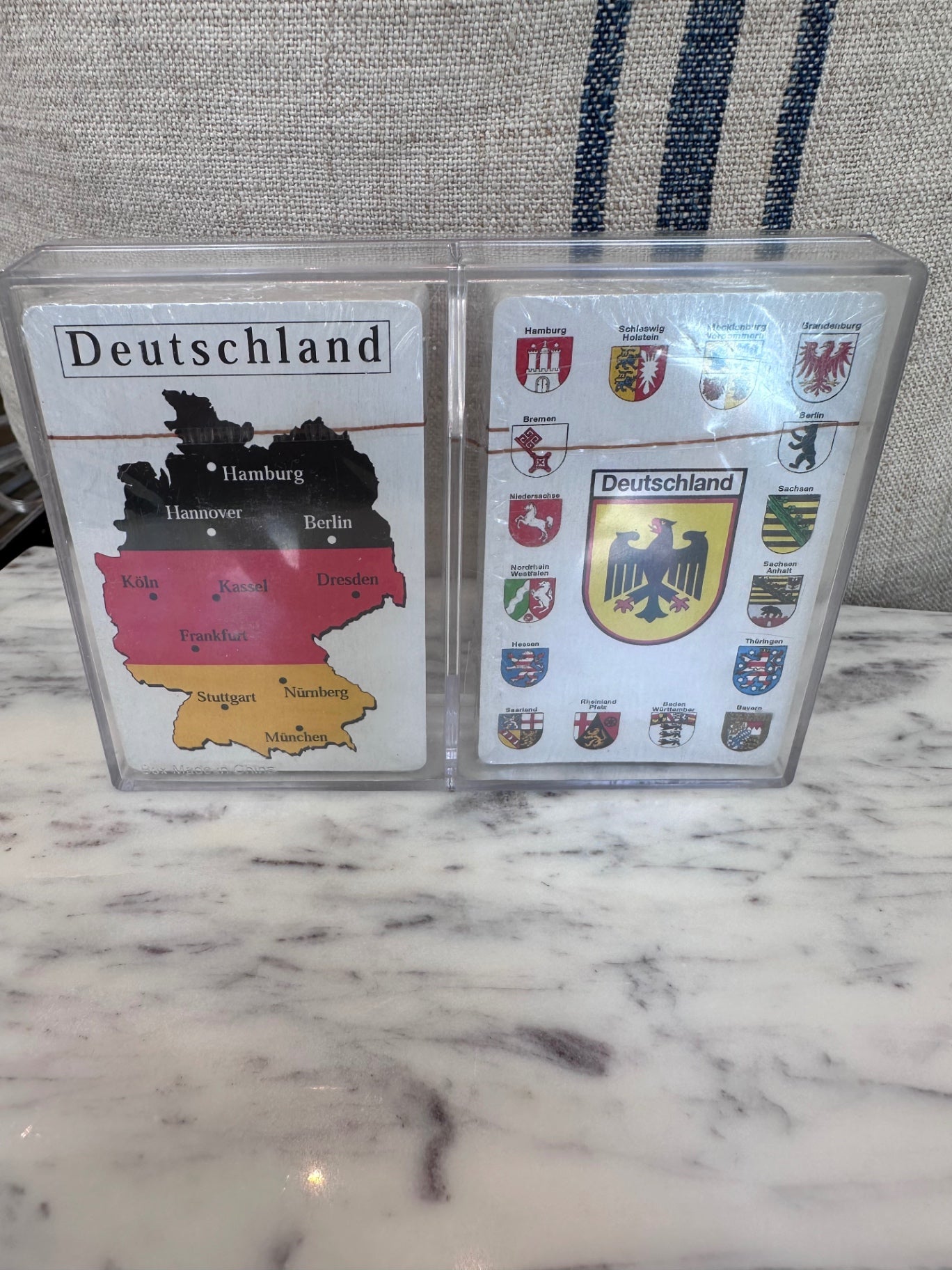 Germany playing cards double deck/new