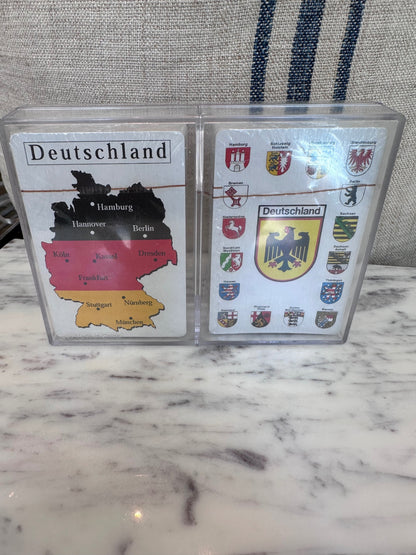 Germany playing cards double deck/new
