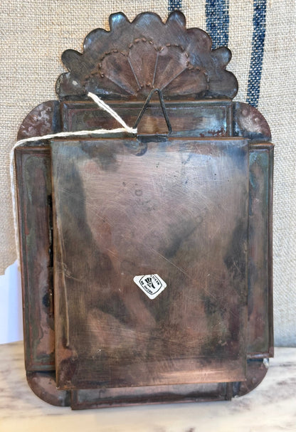 Vintage Mexican folk art frame