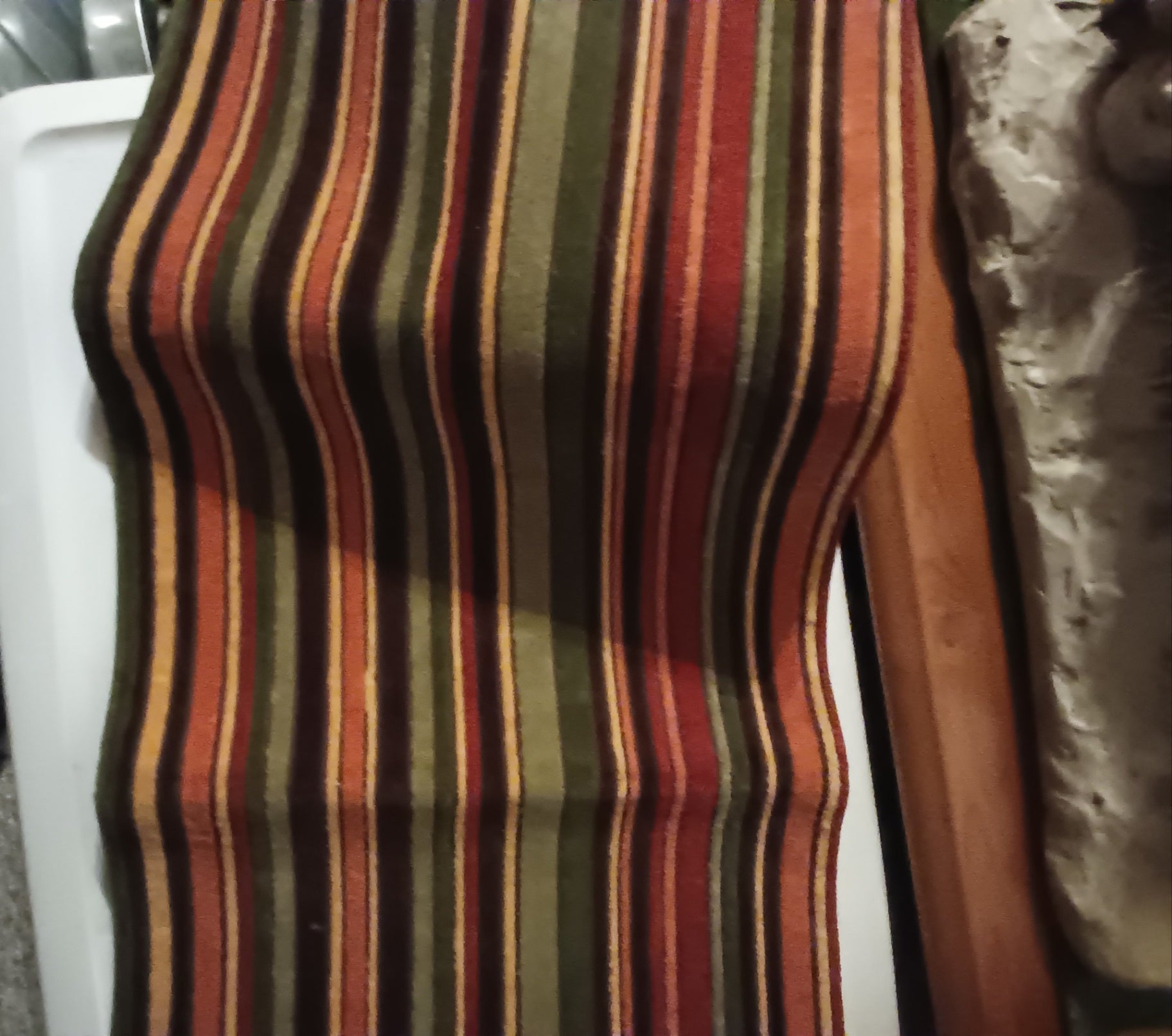 Colors of Fall Striped Table Runner 13" ×70"