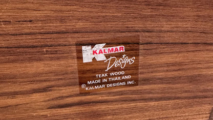MCM Kama designs teak napkin holder