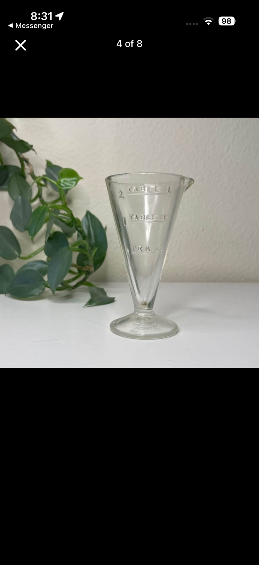 So it’s Medicine Cup