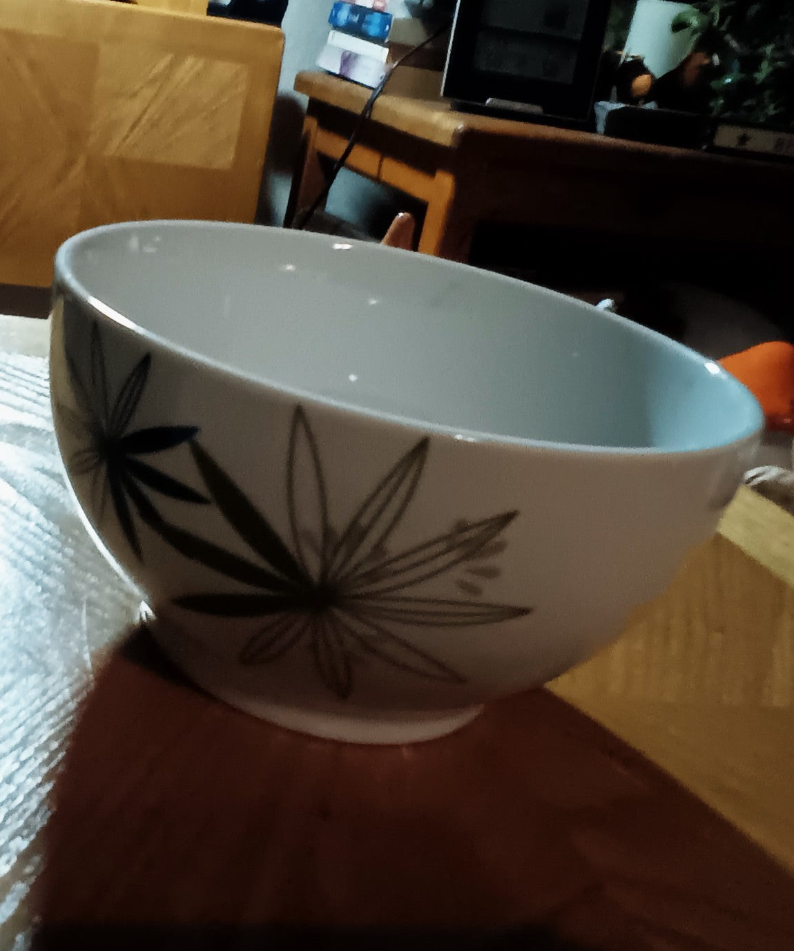 Pier1 Contemporary Patterned Porcelain Bowl