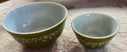 VTG PYREX SPRING BLOSSOM, NESTING BOWLS