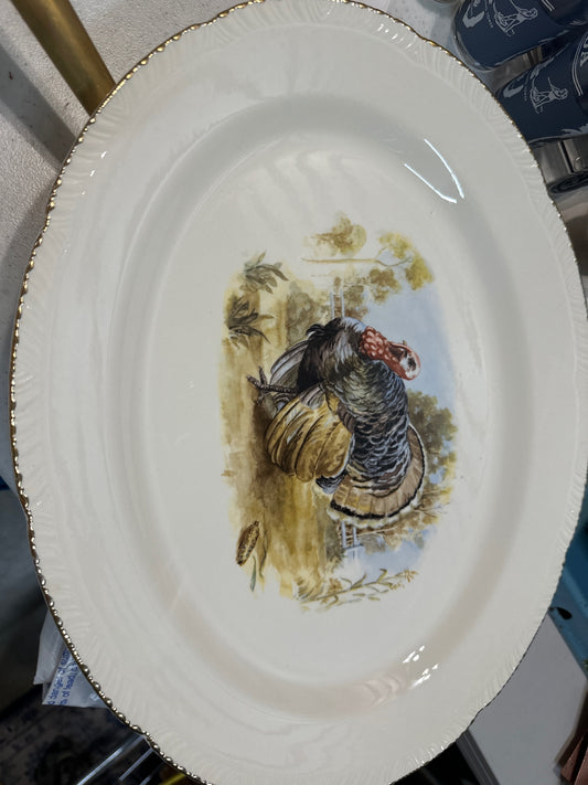 Vintage Homer Laughlin Turkey platter