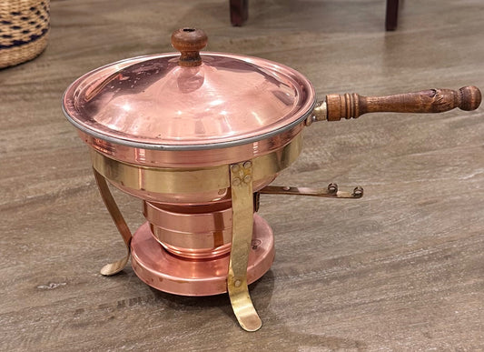 MCM Copper Mini Chafing Dish 