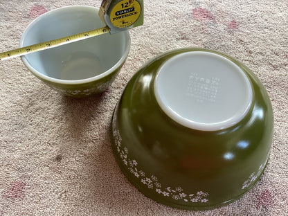 VTG PYREX SPRING BLOSSOM, NESTING BOWLS