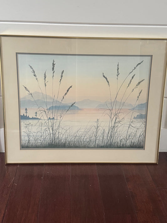 Jeanne Duffey “Island in the Sound” lithograph 