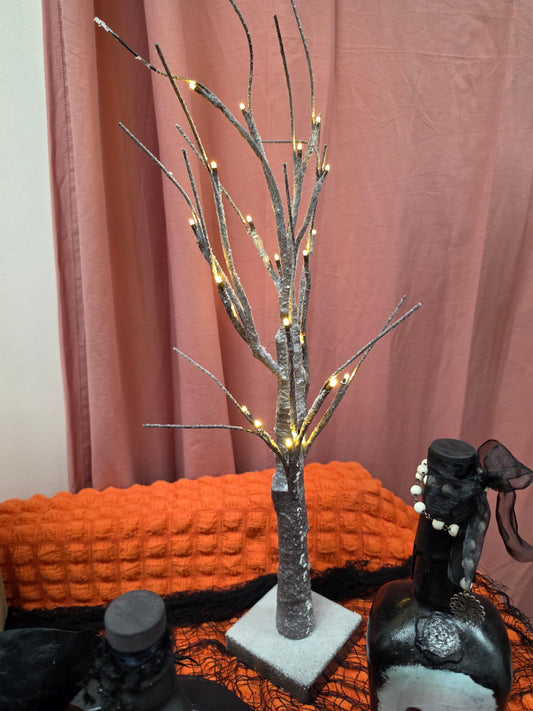 Arhaus Lighted Snowy Tree