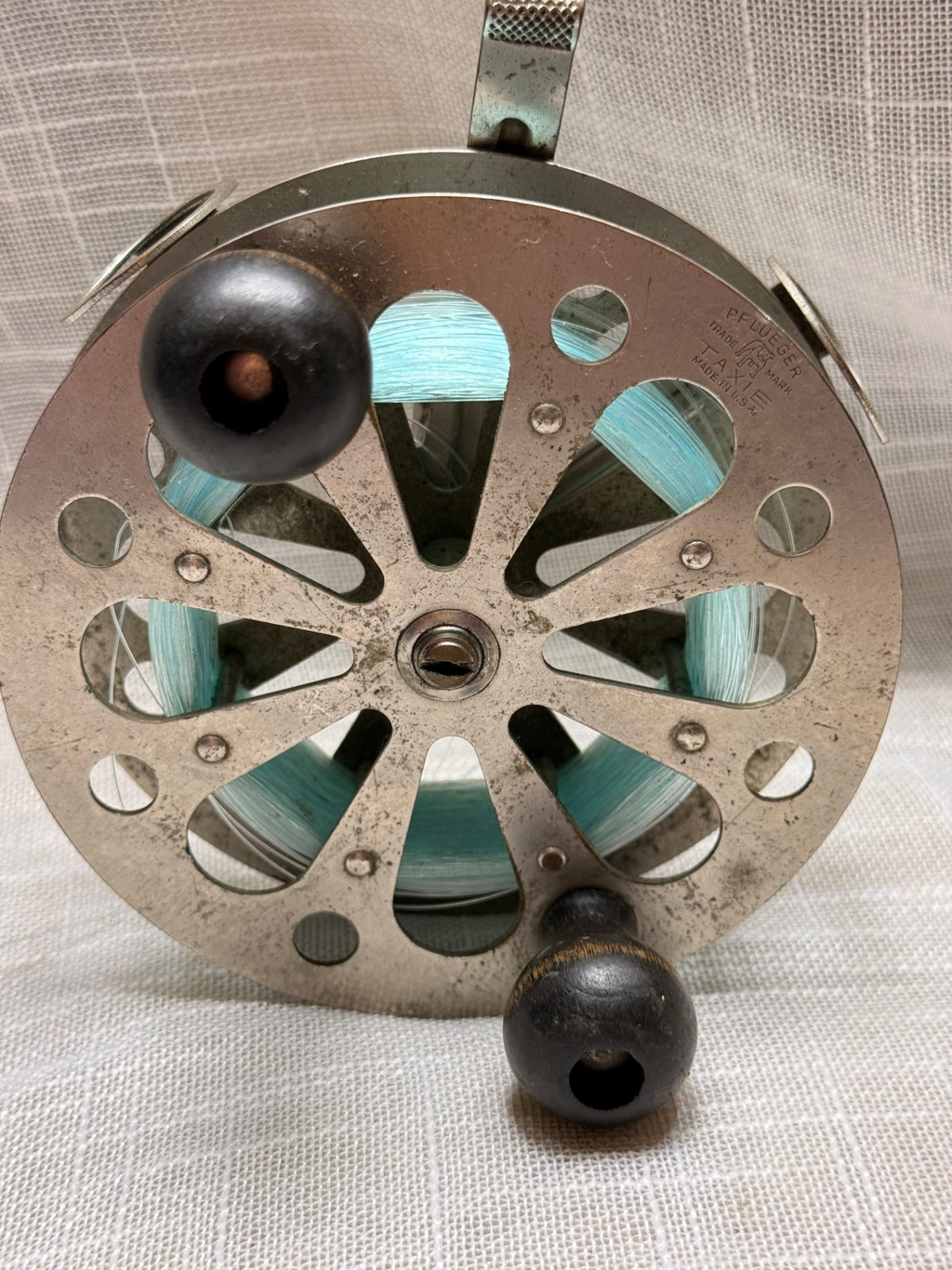 Vintage Pflueger Taxie Fly Fishing Reel | Skeleton Spool Tackle Made in U.S.A.