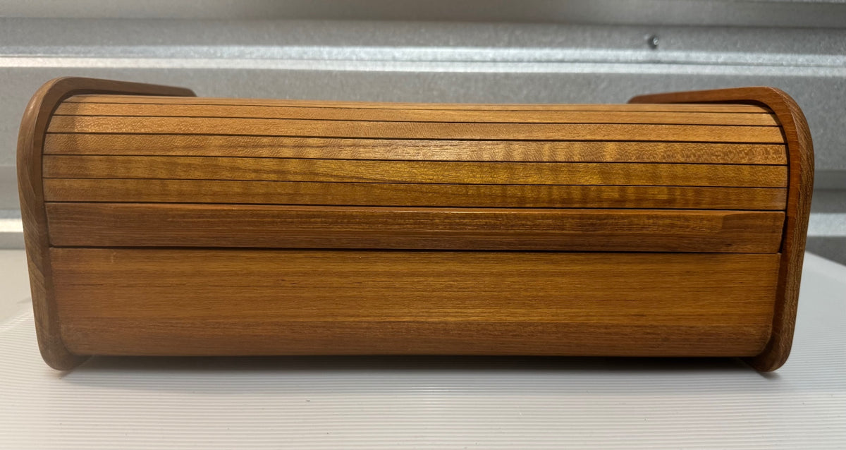 MCM Kalmar teak wood storage box 