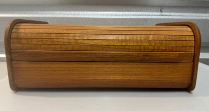 MCM Kalmar teak wood storage box 
