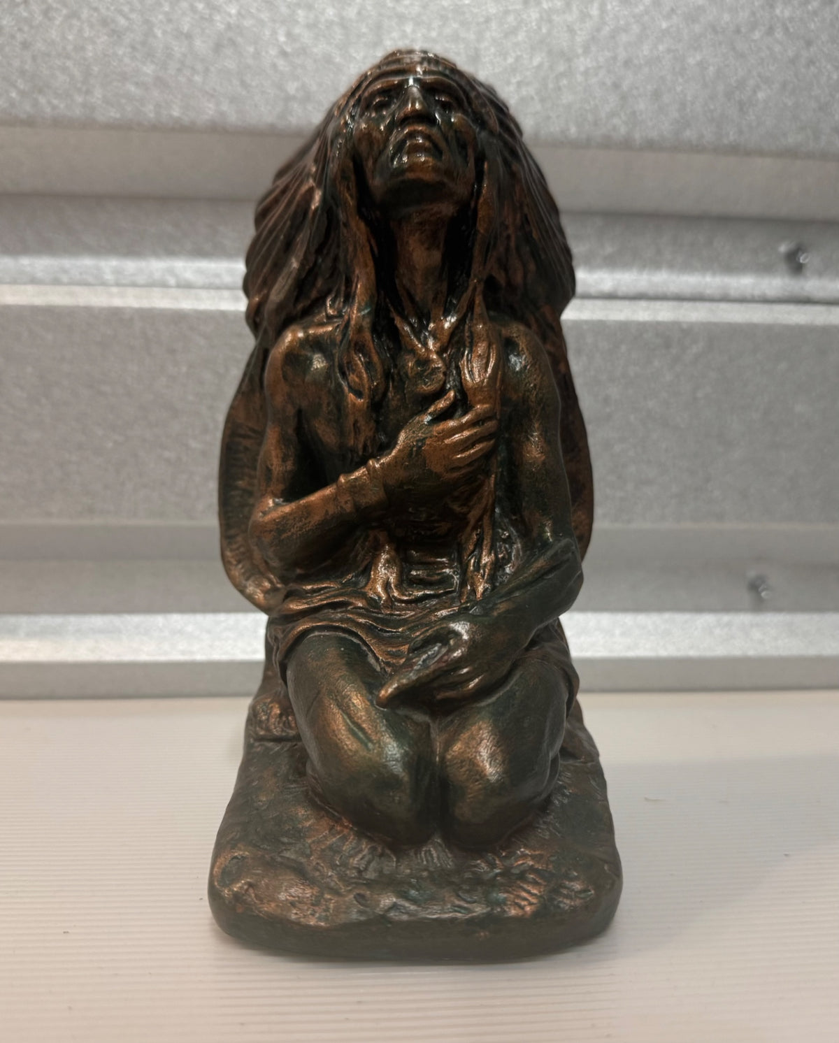 Native chief plaster