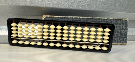 Vintage tomoe Japanese abacus