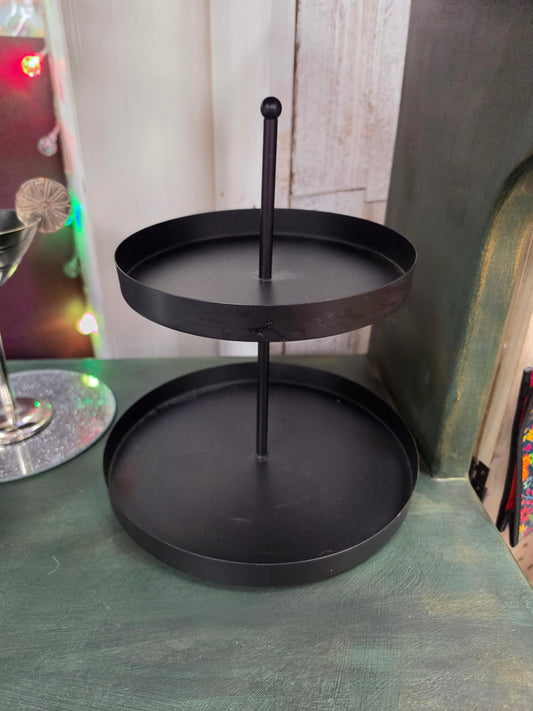 2 tier tray