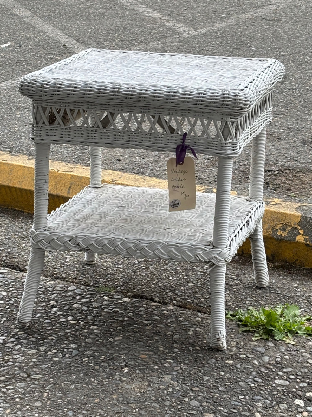 Wicker table