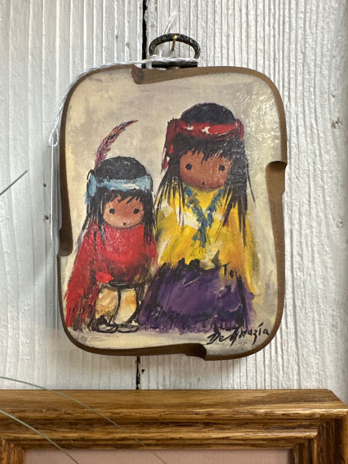 Small de Grazia picture two native children