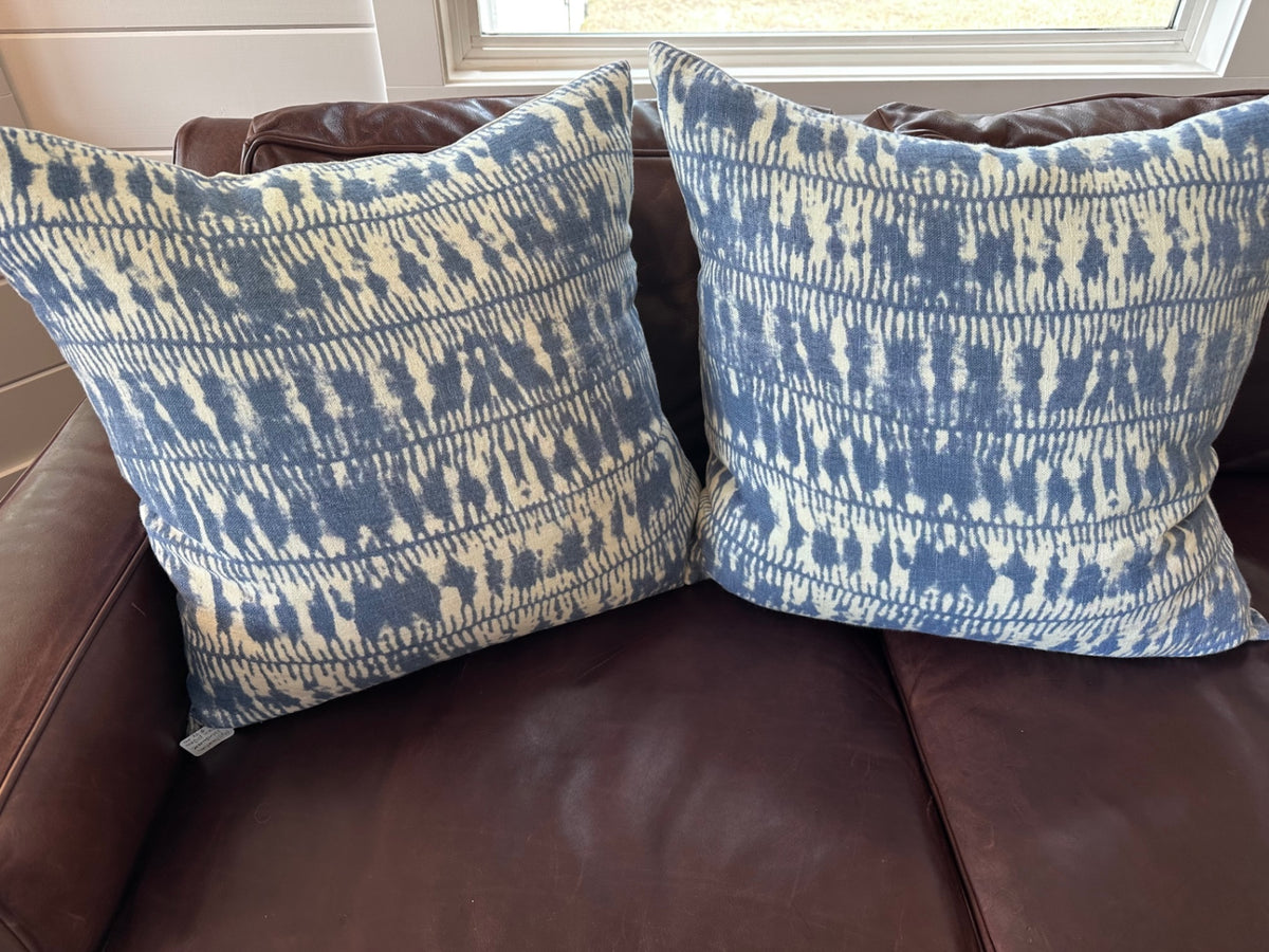 Restoration Hardware linen and down pillow
