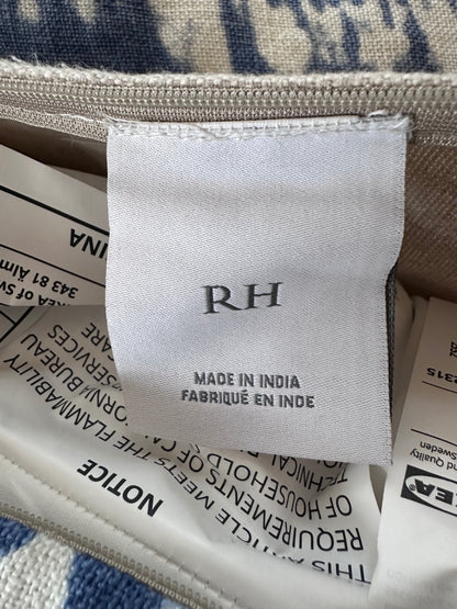 Restoration Hardware linen and down pillow