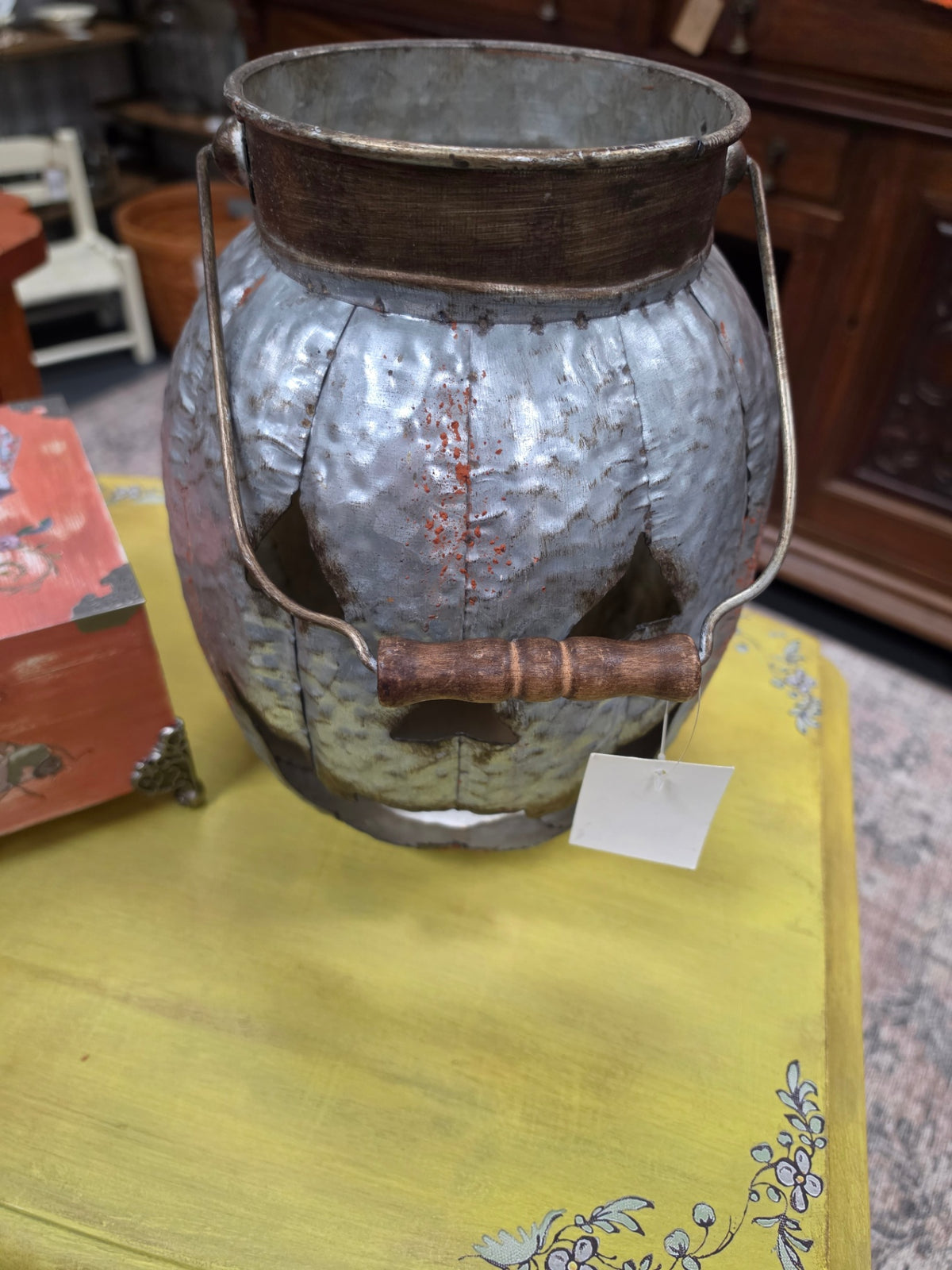Galvanized Pumpkin