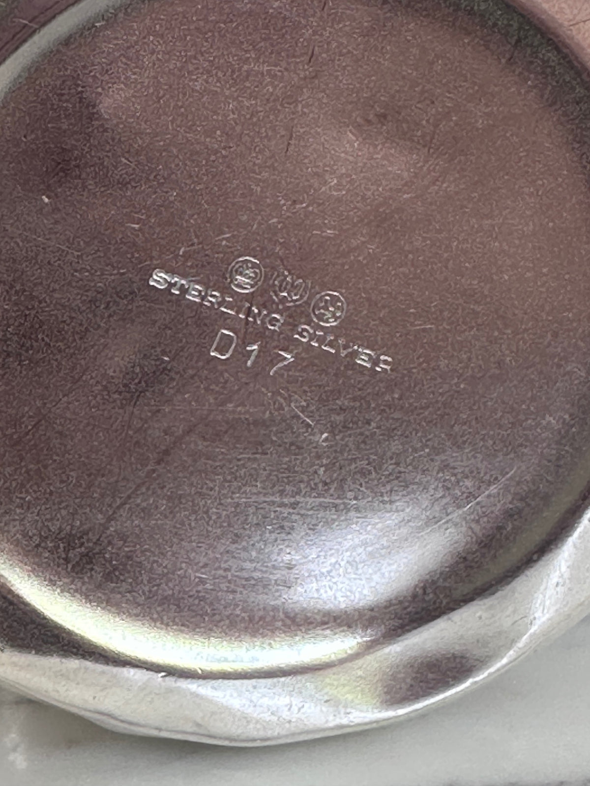 Sterling silver baby cup