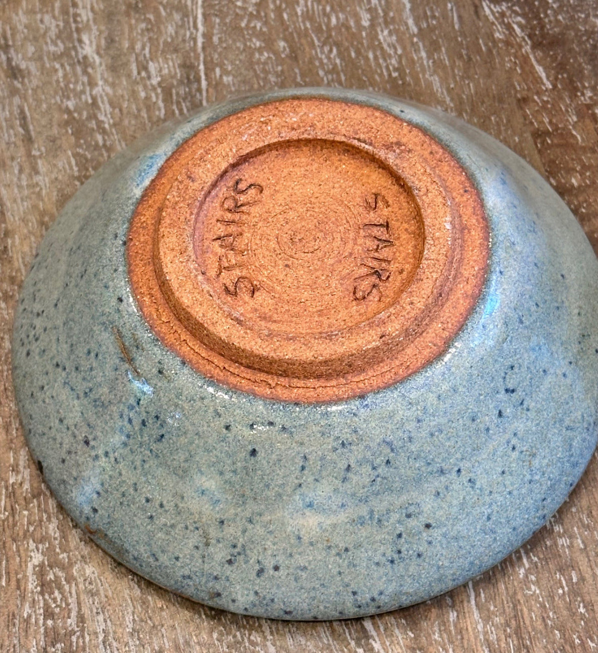 Handmade pottery bowl