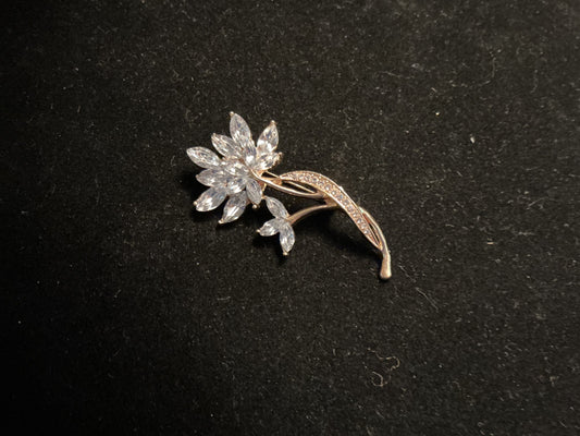 Flower brooch