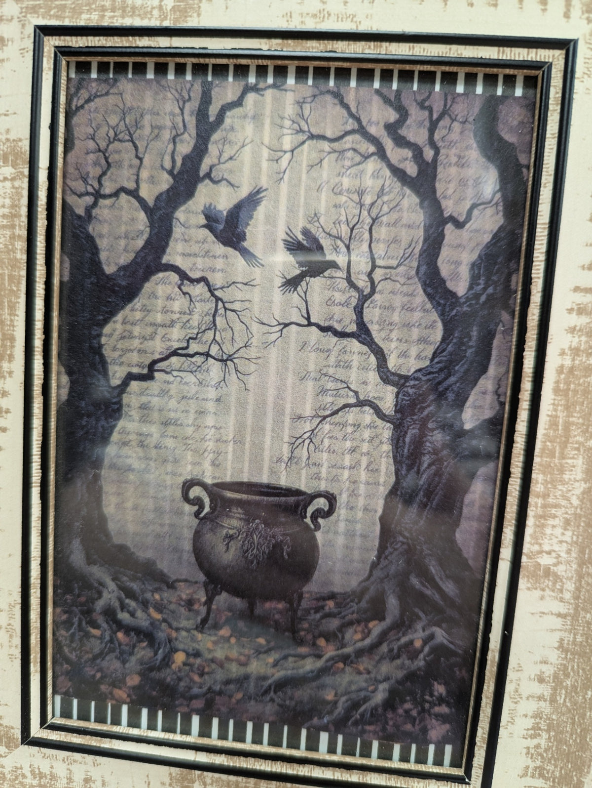 Cauldron and Woods Table Picture Frame