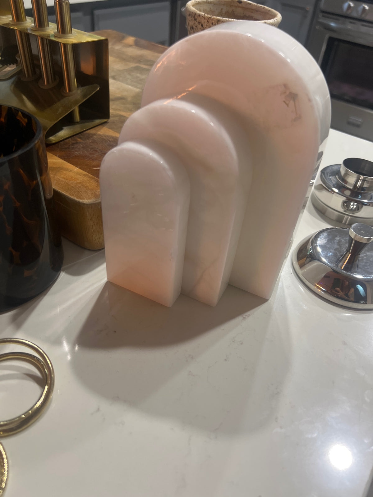 Marble bookend 
