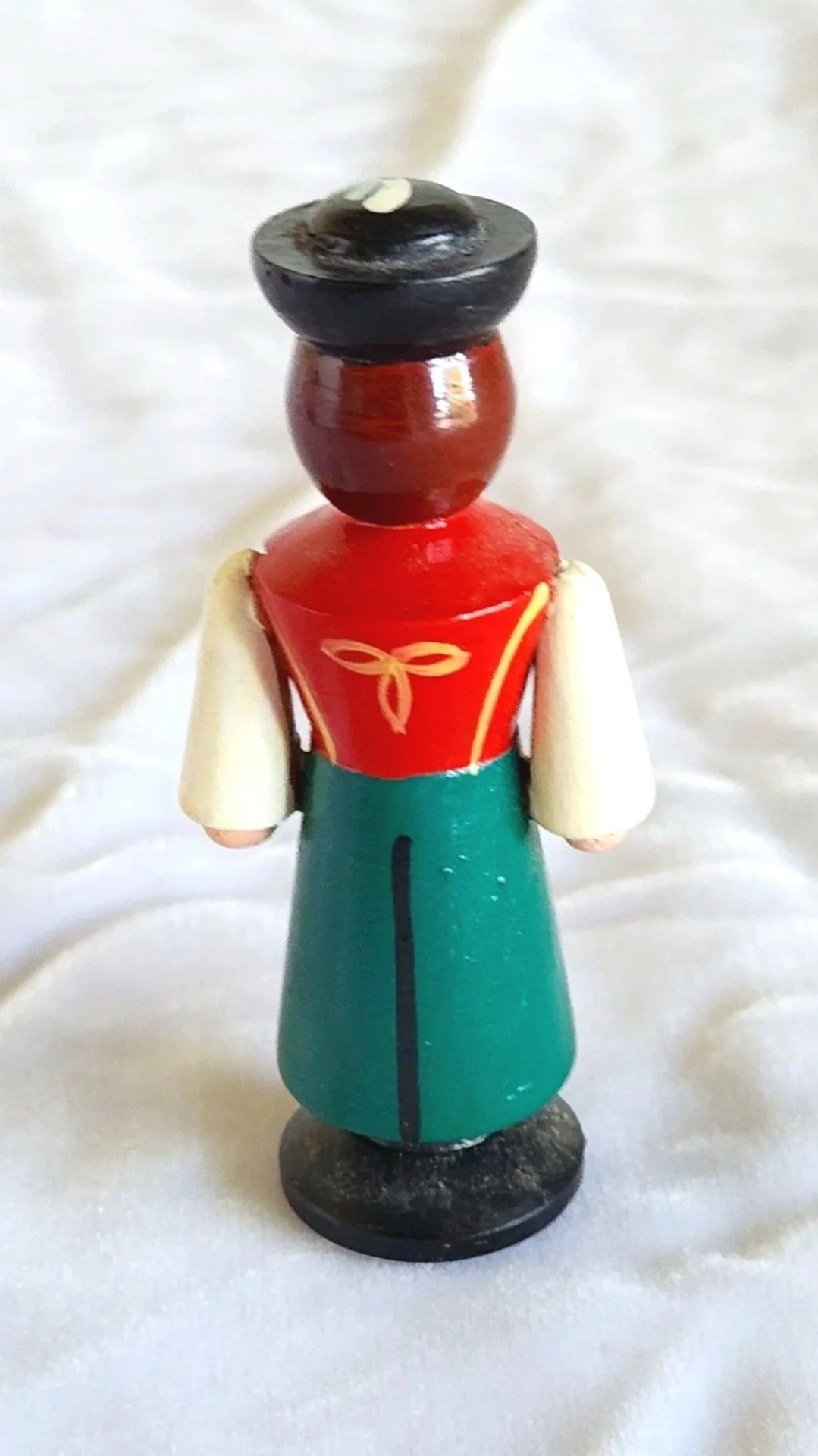 Small Hungarian Folk Art Wood Carved Man