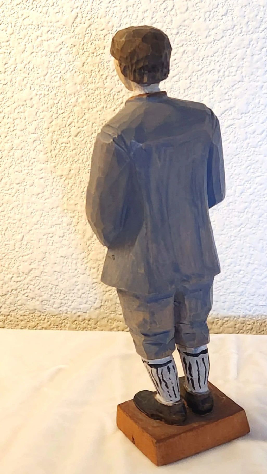 1952 Norwegian Hand Carved Folk Art, Man from Gudbrandsdal