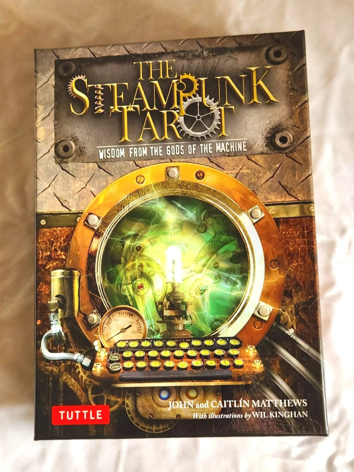 2012 The Steampunk Tarot Deck - First Edition with Book - Unused