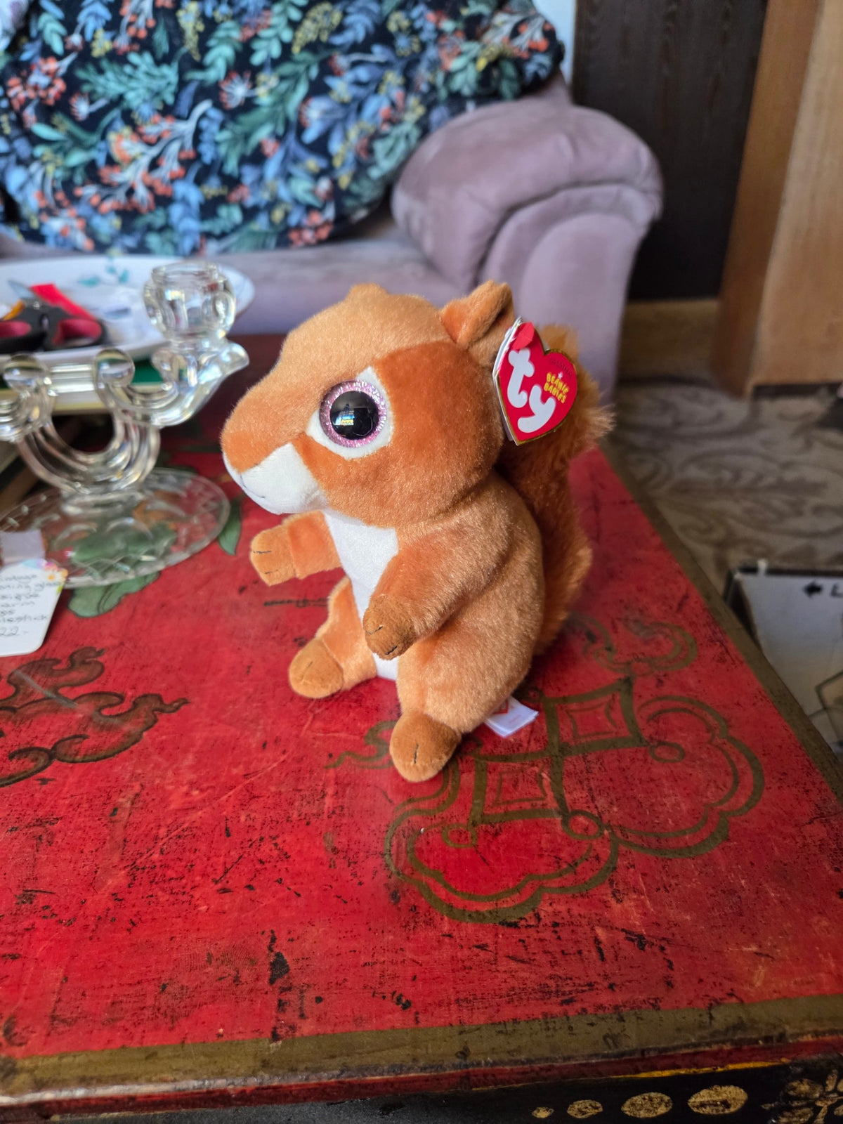 Beanie Baby Squire squirrel