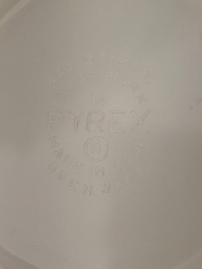 Pyrex Butterprint Mixing Bowl 2 1/2 quarts 403