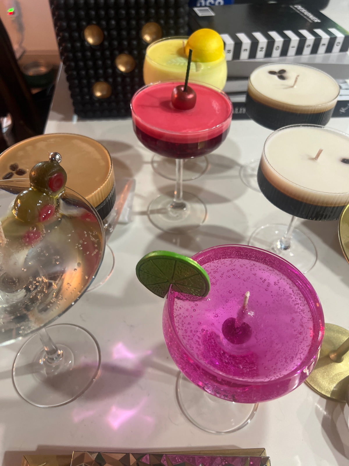 Candles cocktail handmade 