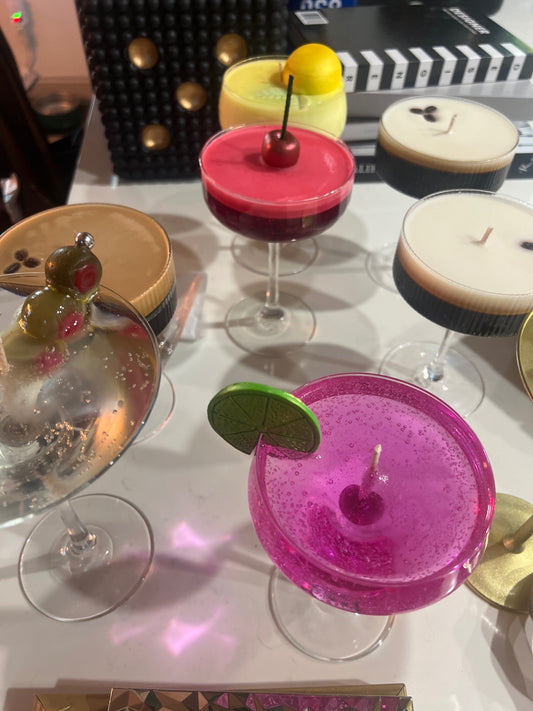 Candles cocktail handmade