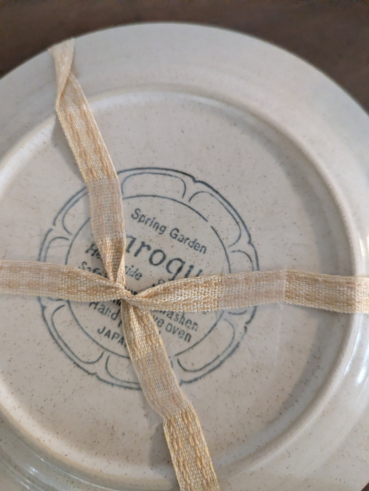 Set of 3 Hearth Stone Dessert Plates