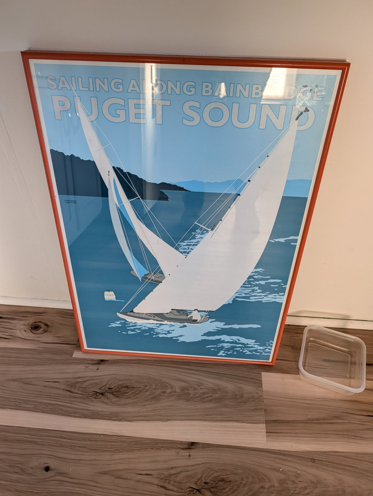 Framed Linnea Design Print