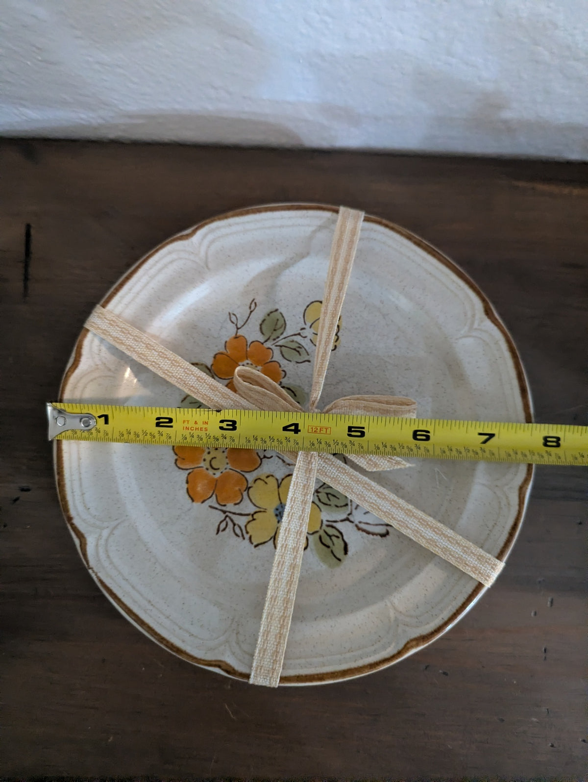 Set of 3 Hearth Stone Dessert Plates