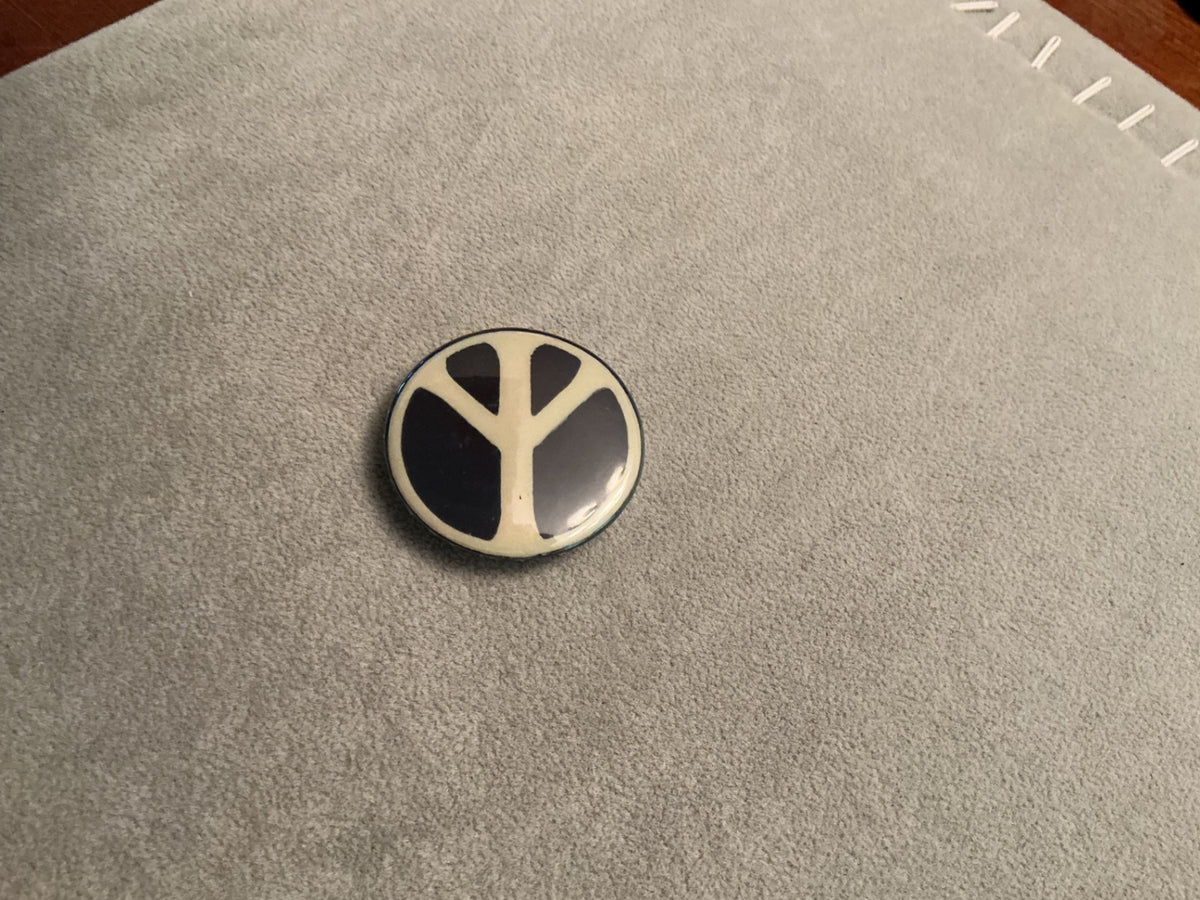 “PEACE” sign Pin