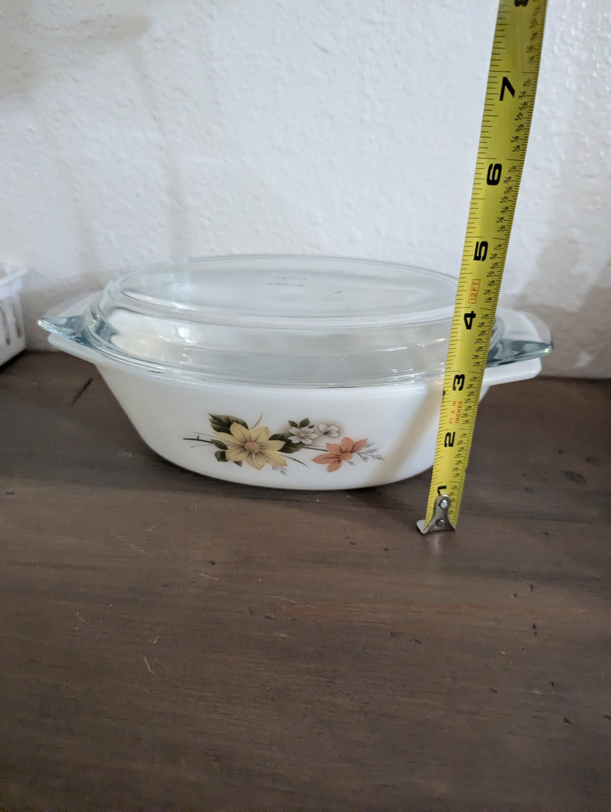 Pyrex Autumn Glory Covered Dish England